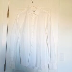 Salvatore Ferragamo White Dress Shirt